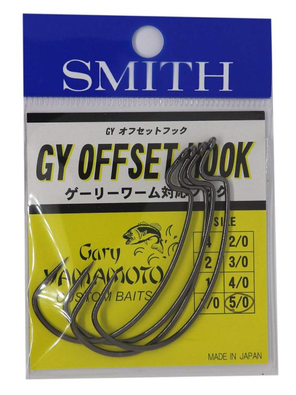 樂天商城 - スミス(SMITH LTD) GYオフセットフック (ゲーリーワーム対応フック)#5/0