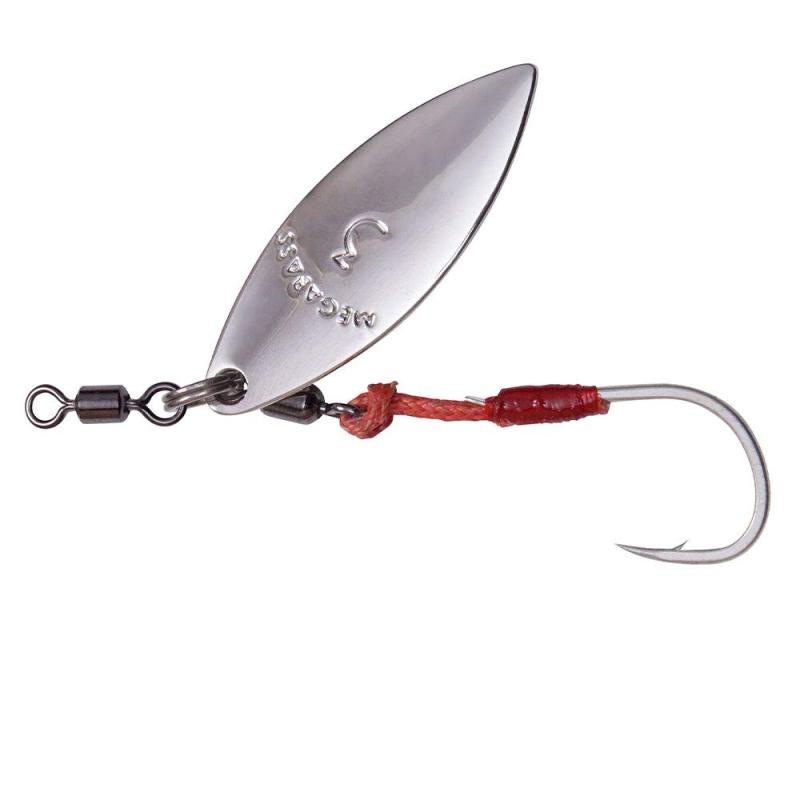 Rakuten - メガバス(Megabass) MAKIPPA BLADE HOOK(マキッパブレードフック) SILVER #12 30g用