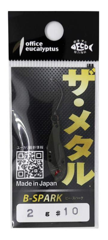 樂天商城 - Office eucalyptus(オフィスユーカリ) ルアー Bスパーク 2g J#10 Dオリーブ