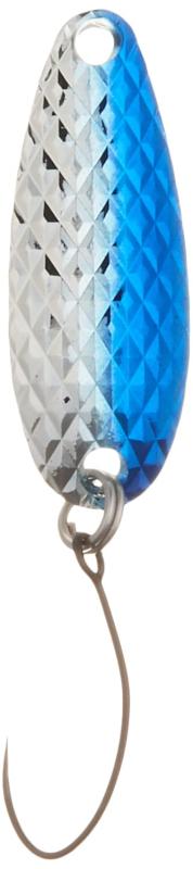 ムカイ(Mukai) ルアー 渓流 岩魚3g 両面ダイヤカット #4ブルーシルバー スプーン