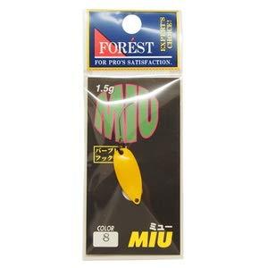 フォレスト(FOREST) ルアー MIU(ミュー) 1.5g No.08 スプーン