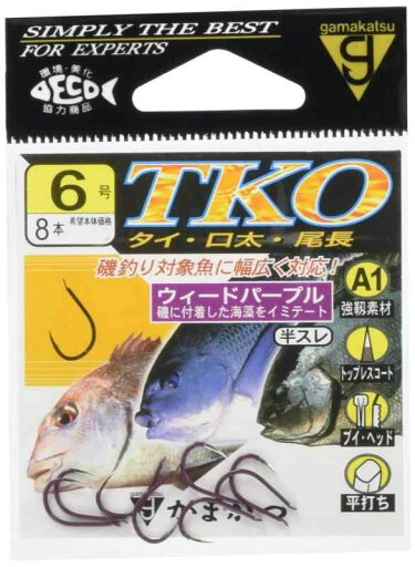 がまかつ(Gamakatsu) シングルフック A1 TKO がまかつ(Gamakatsu) シングルフック A1 TKO