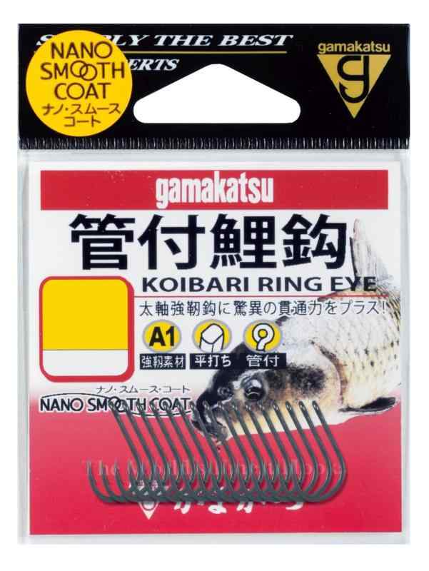 がまかつ(Gamakatsu) シングルフック A1 管付鯉鈎 68468