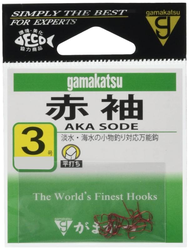 乐天商城 - がまかつ(Gamakatsu) 赤袖 フック 各種
