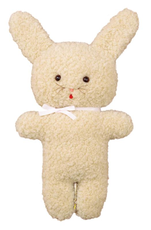 樂天商城 - ハマナカ 手づくりキット ふわふわ きせかえ ぬいぐるみ フムうさちゃん H481-500 ベージュ