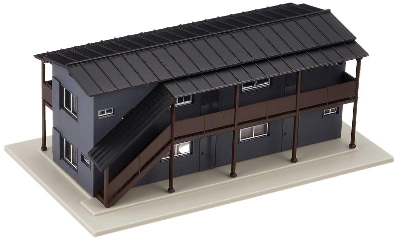トミーテック TOMIX Nゲージ アパート ダークグレー 4