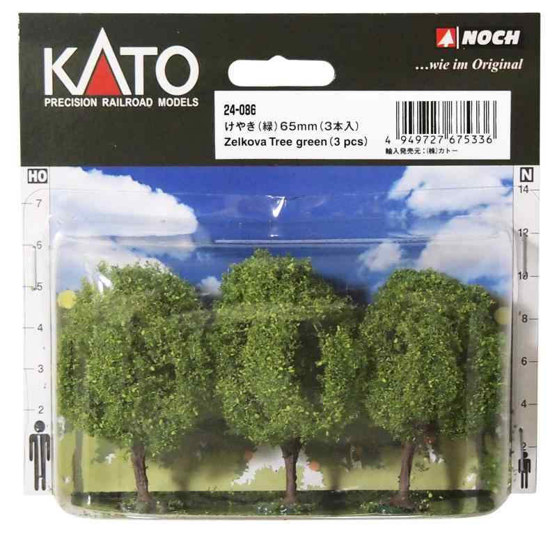 Rakuten - KATO Nゲージ けやき 緑 65mm 3本入 24-086 ジオラマ用品