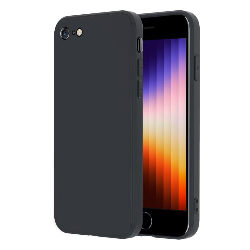 樂天商城 - iPhone SE ケース 第2世代 第3世代 iPhone7 / 8 スマホケース TPU シリコン 軽量 薄型 衝撃吸収 アイフォン カバー 4.7インチ (ブラック, iPhone SE2 iPhone SE3 iPhone8 iPhone7)