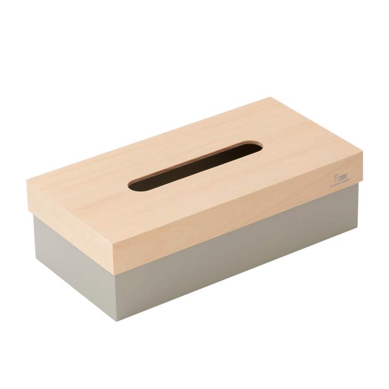 ヤマト工芸 T CUBE Sgy サイズ：約W26.7 D13.5 H7.7 YK19-102 tomstore-10705298 TOMstore パッケージ画像