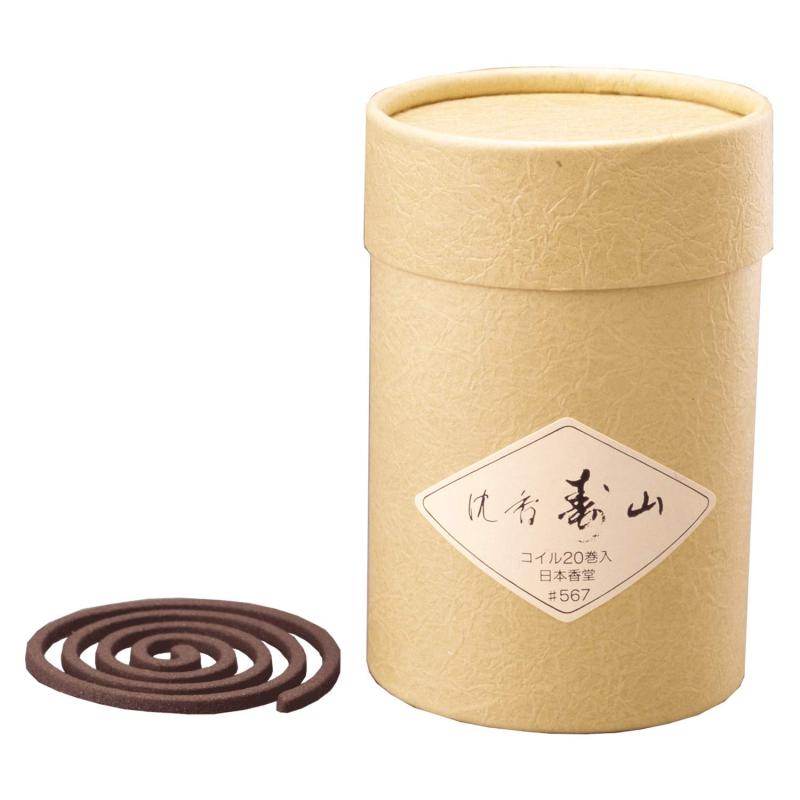 樂天商城 - 日本香堂(Nippon Kodo) 沈香寿山 コイル20巻入