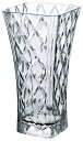 東洋佐々木ガラス ガーニッシュ フラワーベース 日本製 食洗機対応 P-26468-JAN クリア 15.7×15.7×30.8cm