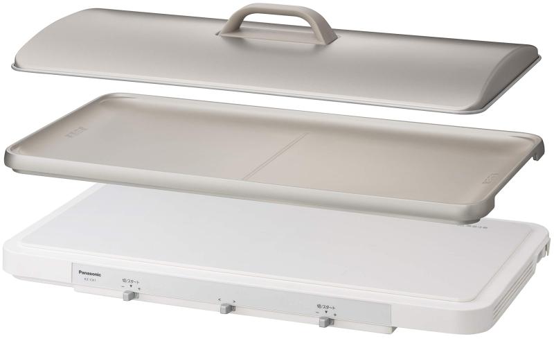 パナソニック IHデイリーホットプレート ホワイト KZ-CX1-W