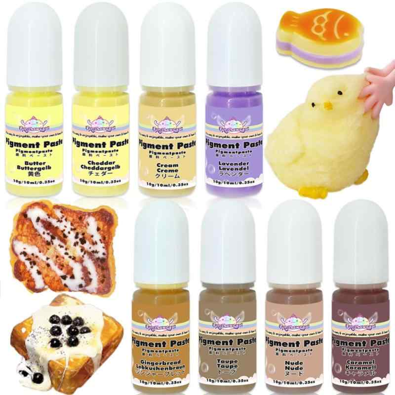 スクイーズレジン専用着色剤 スクイーズ用 着色剤 高発色 わらびもち 着色 着色料 色付け 初心者 クラ..