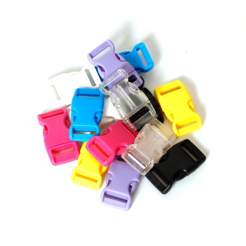 Rakuten - [] バックル 15mm 14個入り 7色 サイドリリースバックル 差し込み カラフル プラスチック 手作り 留め具 材料 素材 パーツ DIY 手芸 ハンドメイド材料