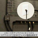 ホーリック アンテナ分波器 ケーブル一体型