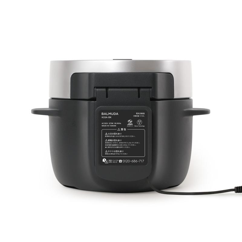 バルミューダ ザ ゴハン 3合炊き電気炊飯器 BALMUDA The Gohan K03A