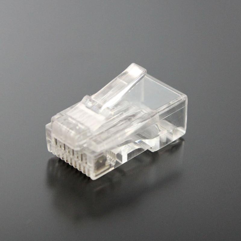 Rakuten - タローズTARO'S LANケーブル用RJ45プラグ/コネクタ CAT6 単線/撚り線共用 10個入 CRJ45K6-10P エコ簡易パッケージ