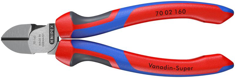 Rakuten - KNIPEX クニペックス 斜ニッパー 全長160mm コンフォートハンドル 7002-160