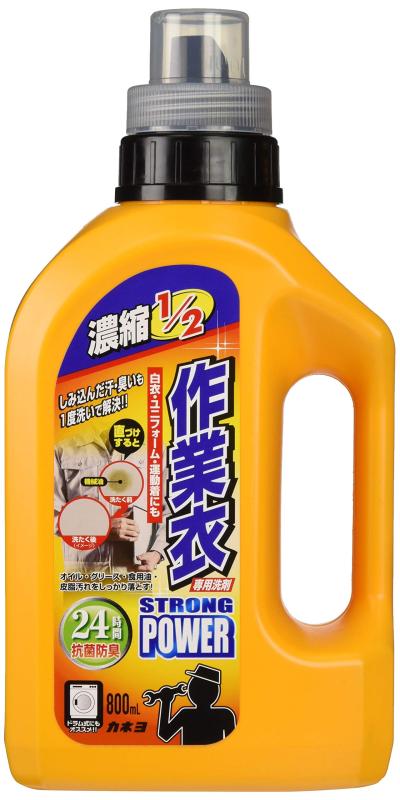 Rakuten - カネヨ石鹸 濃縮作業衣 本体 800mL 11.5×6.8×23cm