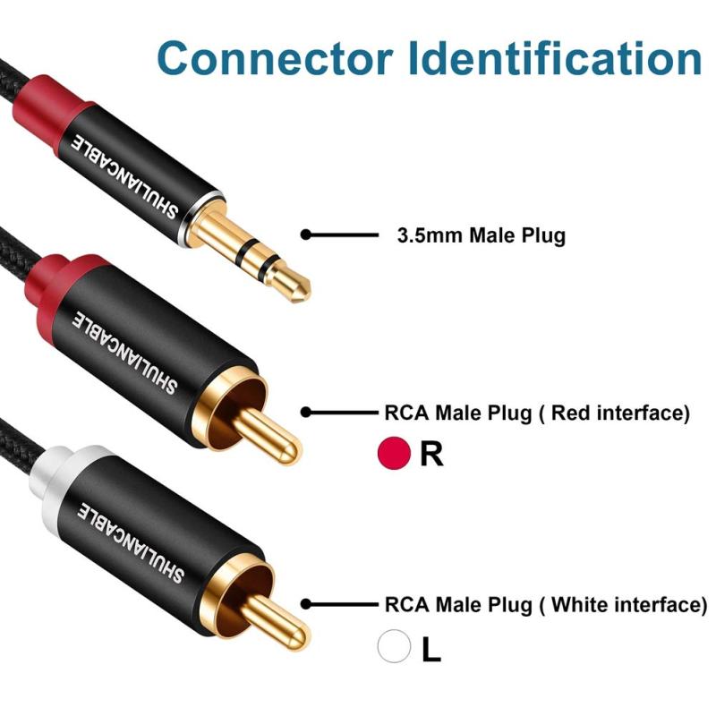 3.5mm to 2RCA 変換 ステレオオー...の紹介画像3