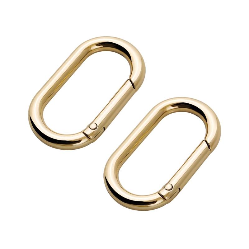 樂天商城 - [] 楕円 シルバー 2個 オーバル キーホルダー アクセサリー パーツ 手芸 ハンドメイド 金具