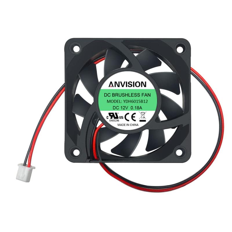 樂天商城 - 60mm x 15mm DC 12V ブラシレス冷却ファン デュアルボールベアリング