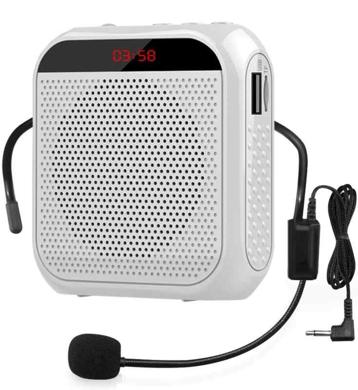 ポータブル 拡声器 ハンズフリー ヘ