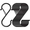 s字 フック 落ちない s字フック (9cm×10pcs) Sカン S形フック 汎用フック Sじフック 大 防錆 耐荷重15kg お風呂 キッチン 浴室 小物掛け 吊り下げ 10個セット