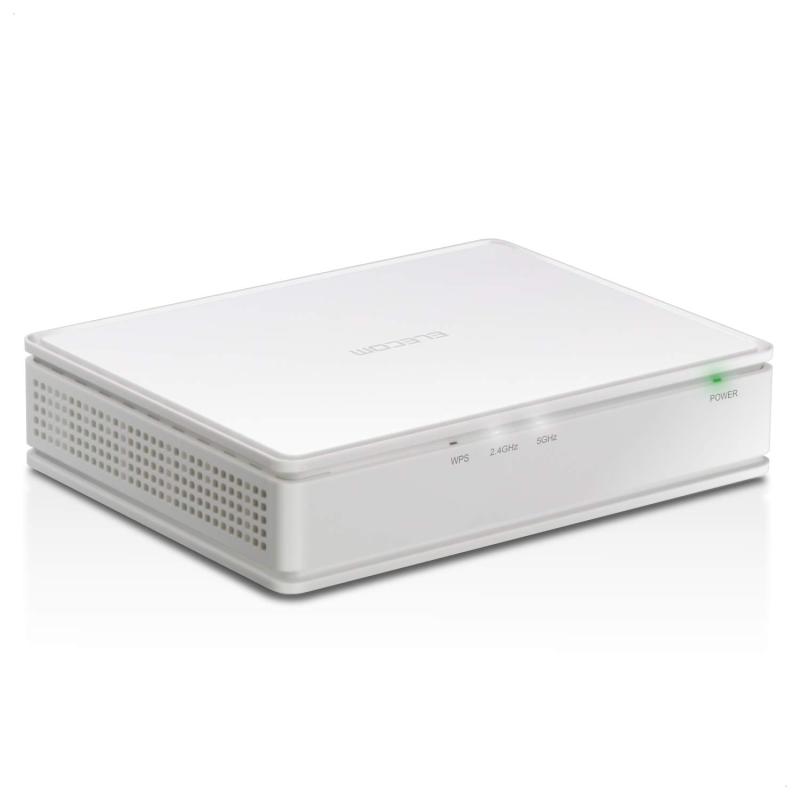 エレコム WiFiルーター 無線LAN 親機 11ac 1733 800Mps 有線ギガ IPv6(IPoE)対応 ホワイト 日本メーカー 【iPhone11 / iPhoneSE2 メーカー動作確認済み】 WRC-2533GS2-W