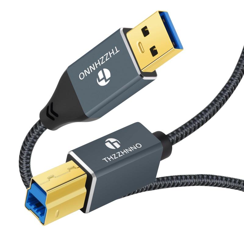 樂天商城 - USB 3.0 A to USB B ケーブル 1M USB A オス to USB B 3.0 オスプリンターケーブルドッキングステーション、外付けハードドライバー、スキャナー 対応