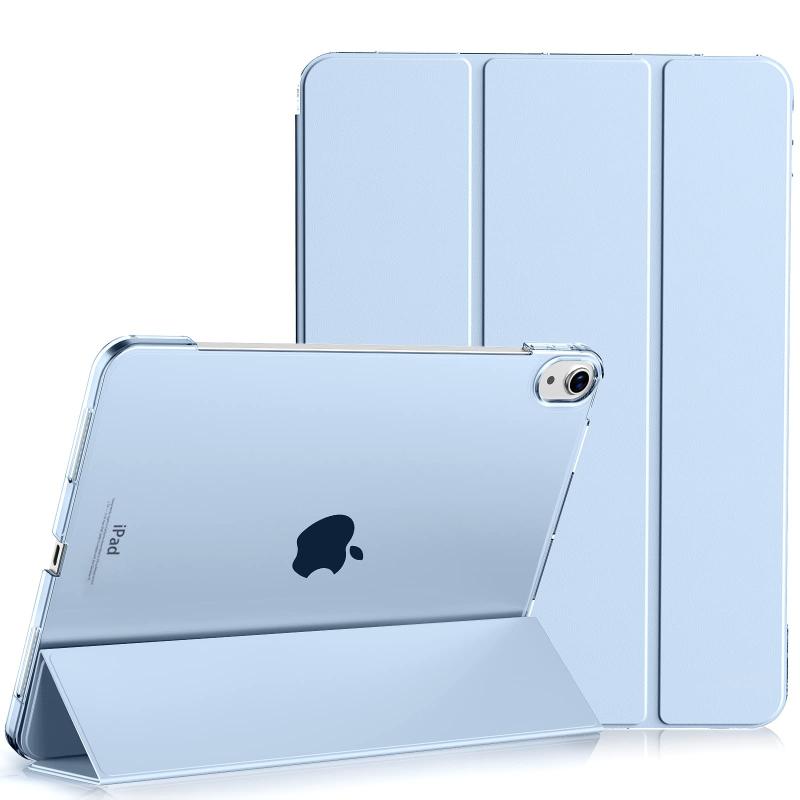 Lenovo - Aoub iPad 11世代/10世代ケース （A16）11インチ 2025/10.9インチ 2022 タブレット iPad ケース 第11世代 第10世代 対応 透明バックカバー 三つ折スタンド オートスリープ機能 軽量 薄型 ブルー