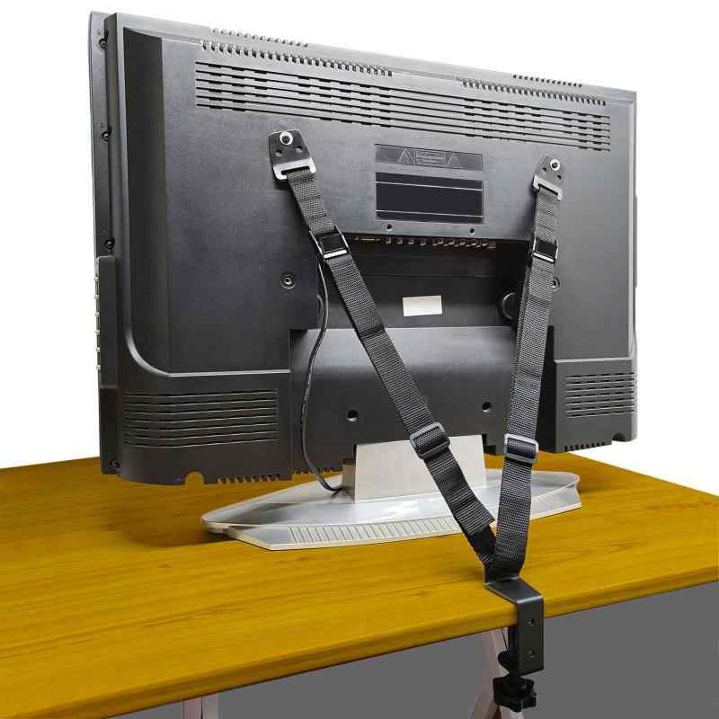 テレビ 転倒防止ベルト 耐震ベルト TV 家具 てんとう防止 固定 地震対策グッズ 防災グッズ 穴あけ不要 ..