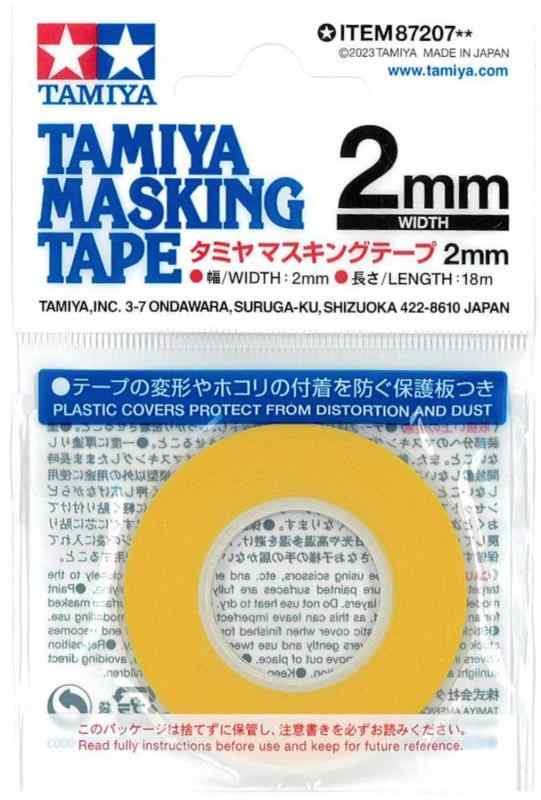 タミヤ メイクアップ材シリーズ No.207 マスキングテープ 2mm プラモデル用ツール 87207(3.0)