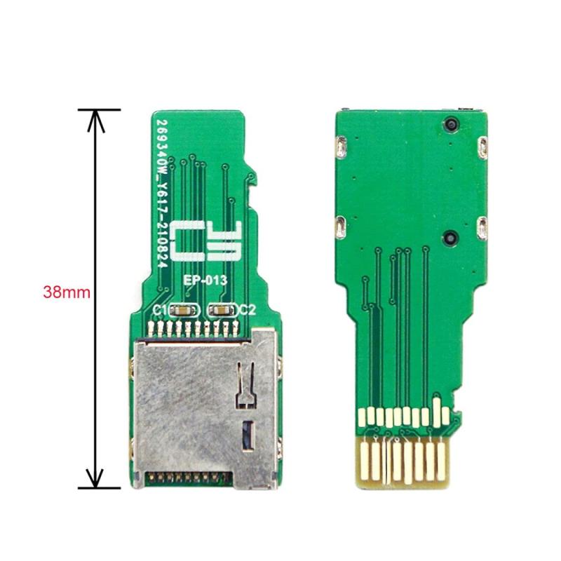Chng TF Micro SDカードオスエクステンダーからTFカードメス延長アダプター PCBA SD/SDHC/SDXC UHS-III UHS-3 UHS-2