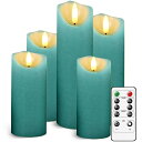 LEDキャンドルライト 5点セット リモコン付き 電池式 揺れる LED キャンドルライト 本物の炎のようにゆらめくLEDキャンドルライト 暖色光 無香料 火を使わない ゆらゆら揺れる 安全 省