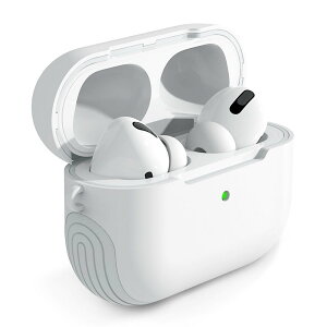 tomtoc AirPods Proケース イヤホンケース カバー エアーポッズ プロ ケース アップル イヤホン 保護ケース 耐衝撃 防水 防塵 キーチェーン付き 充電LED可視 ワイヤレス充電対応