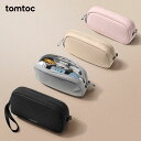 tomtoc ガジェットポーチ 小物入れ トラベルポーチ ガジェットケース 万能バッグ PC周辺小物 ケーブル SDカード イヤホン収納 通勤 通学 出張 旅行 お出掛け オフィス 便利グッズ 自立 撥水 軽量(2)