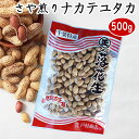 【令和5年度産】【さや煎りナカテユタカ】500g　　【 落花生 ラッカセイ 千葉県産 千葉県開発 ナカテユタカ ラッカセイ おつまみ ピー..