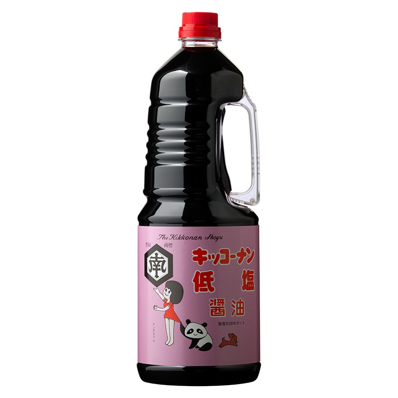 秋田県 キッコーナン 低塩醤油 1800ml 濃い口しょう油