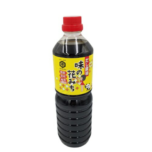 【秋田県】キッコーナン だししょうゆ 味の花みち1000ml