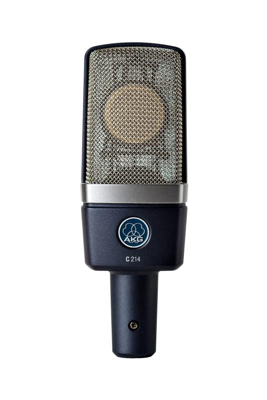 コンデンサマイク 単一指向性マイク 【・】 AKG C214-Y4 コンデンサーマイク 周囲のノイズを軽減する配信用 指向性マイク ASMR ・ YouTube配信用マイク ・ ボーカルマイク 