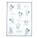 日本製 ベビー 綿毛布 85×115cm Disney 綿100% ジャガード織り un doudou