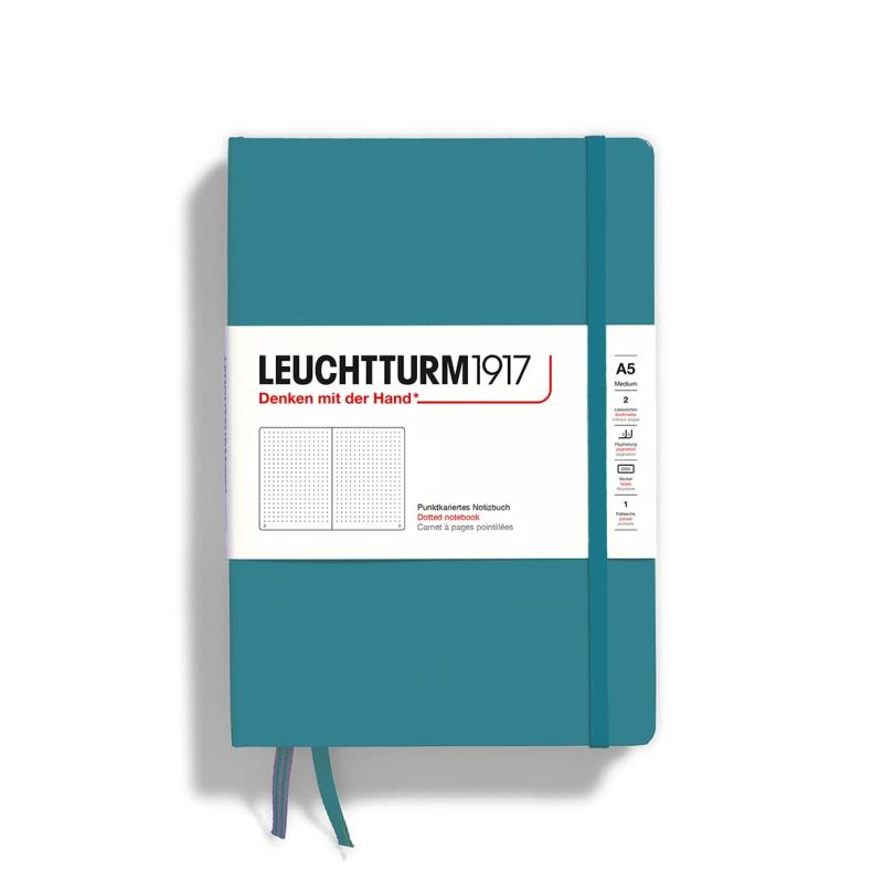 LEUCHTTURM1917 - ノートハードカバー ミディアム A5-251 番号付きページ 執筆や日記用