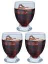 東洋佐々木ガラス コーヒーグラス ラフト アイスコーヒーグラス 350ml 3個セット 日本製 食洗機対応 割れにくい ガラスコップ グラス コップ レトログラス ビールグラス 業務用グラス CB-03302-(3)
