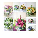 ポストカード 花の写真 8枚(8種)+おまけ1枚 セット 花屋オリジナル 花 ブーケ 花束 絵葉書 アレンジメント POSTCARD おしゃれ 絵はがき (22-12-Set4-2-FB)