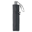 ムーンバット 【ランバン オン ブルー】 雨傘 折りたたみ傘 自動開閉 先染め 大きいサイズ ストライプ 21-084-11099-15 ブラック