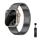 コンパチブル for apple watch バンド チタニウム製 アップルウォッチ バンド 軽量 apple watch Ultra3/Ultra2/Ultra/10/9/8/7/6/5/4/3/2/1 38mm 40mm 41mm 42mm 44mm(2)