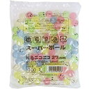 株式会社 オオイシ スーパーボール 光るニコニコ27mm(蓄光タイプ) 100個セット