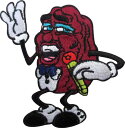 アイロンワッペン【Raisins】 カリフォルニア・レーズン キャラクターワッペン