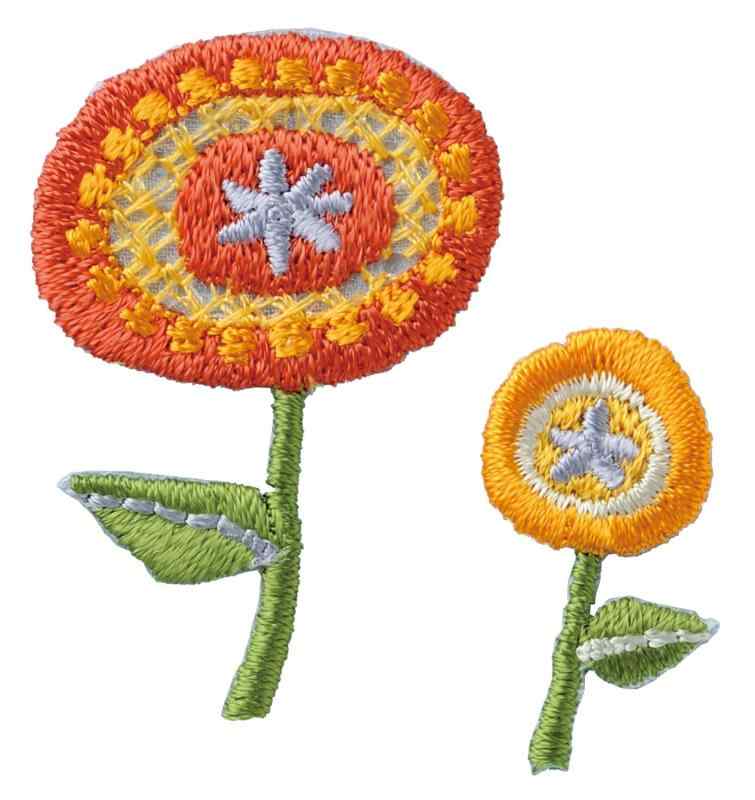 ハマナカ Pollo(ポッロ) ワッペン 花 H457-901